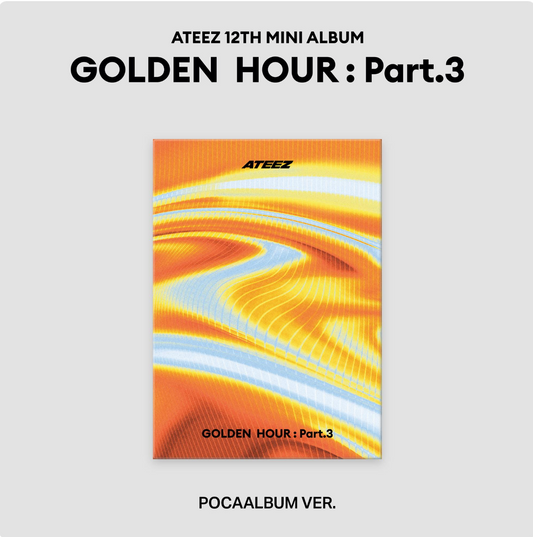 [OFFICIAL LUCKY DRAW] ATEEZ - GOLDEN HOUR: PART.3 (POCAALBUM)