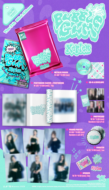 [MAKESTAR EXCLUSIVE] KEP1ER - BUBBLE GUM