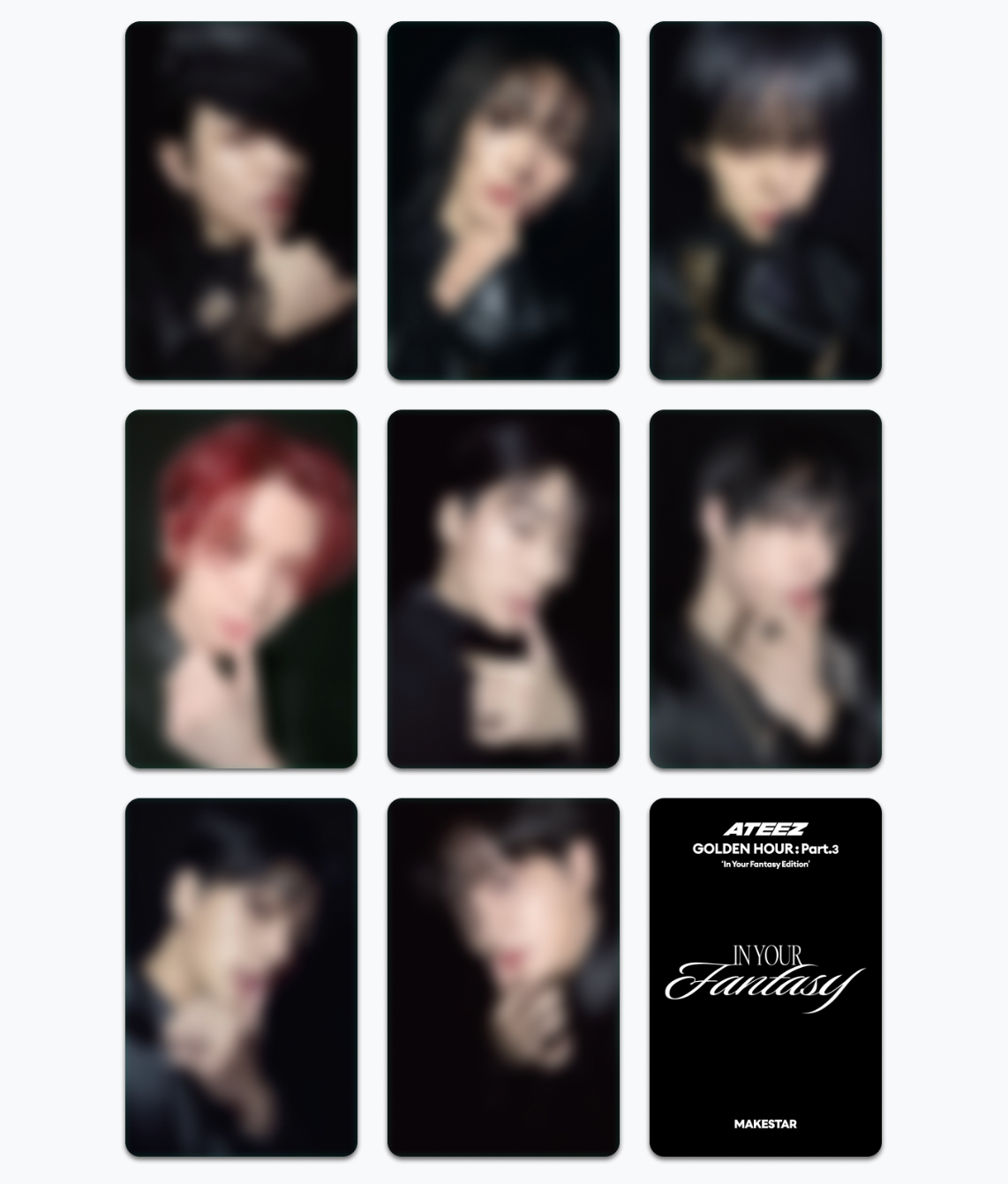 [P.O.B MAKESTAR EXCLUSIVE] ATEEZ - GOLDEN HOUR PART.3:  IN YOUR FANTASY EDITION (LIMITED)