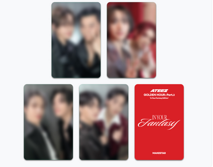 [P.O.B MAKESTAR EXCLUSIVE] ATEEZ - GOLDEN HOUR PART.3:  IN YOUR FANTASY EDITION (LIMITED)