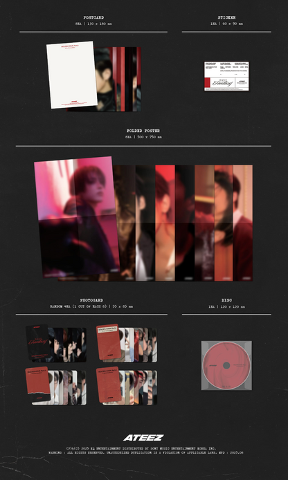[P.O.B MAKESTAR EXCLUSIVE] ATEEZ - GOLDEN HOUR PART.3:  IN YOUR FANTASY EDITION (LIMITED)