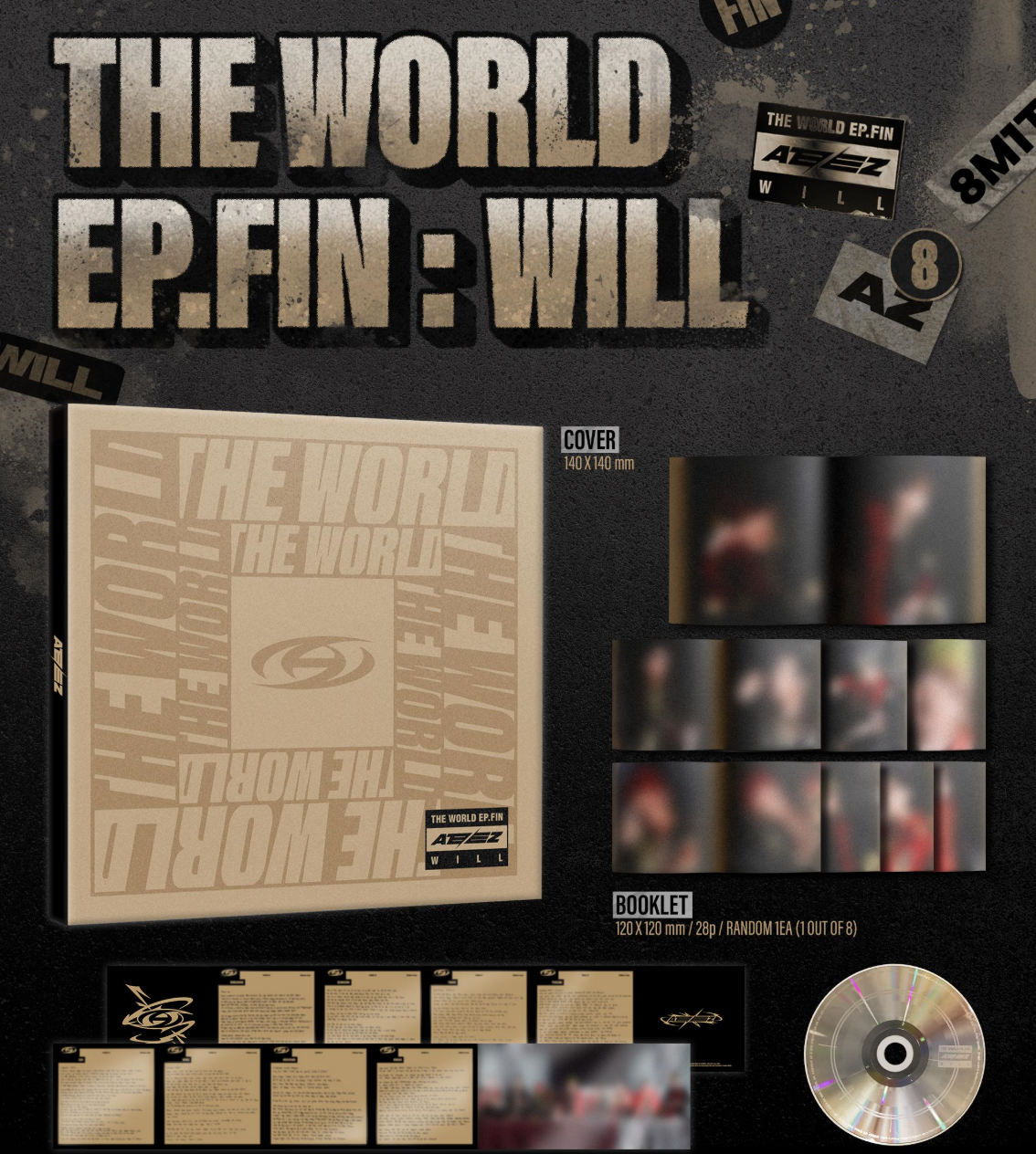 ATEEZ - THE WORLD EP.FIN: WILL (DIGIPACK VER)