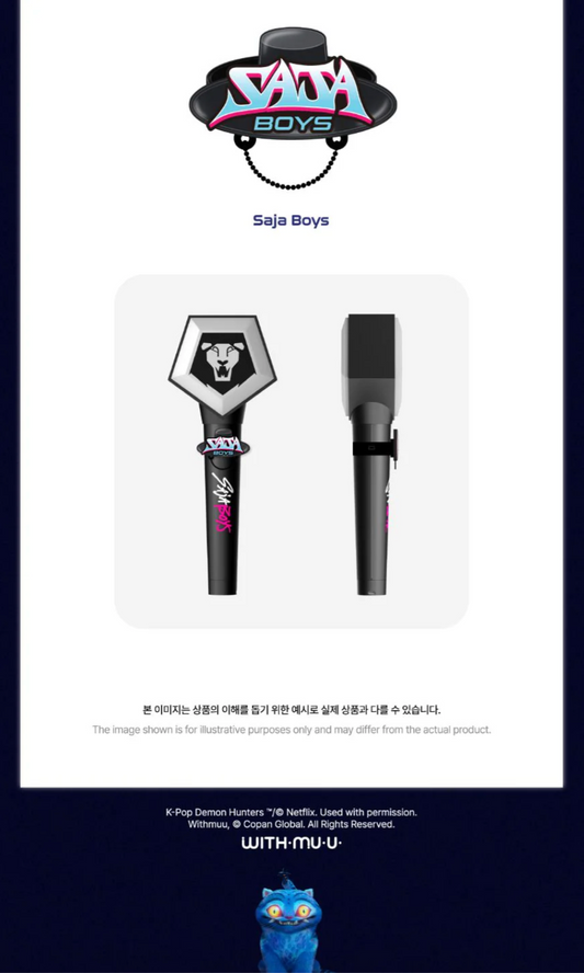 [PRE ORDER] KPOP DEMON HUNTERS - OFFICIAL LIGHT STICK RING