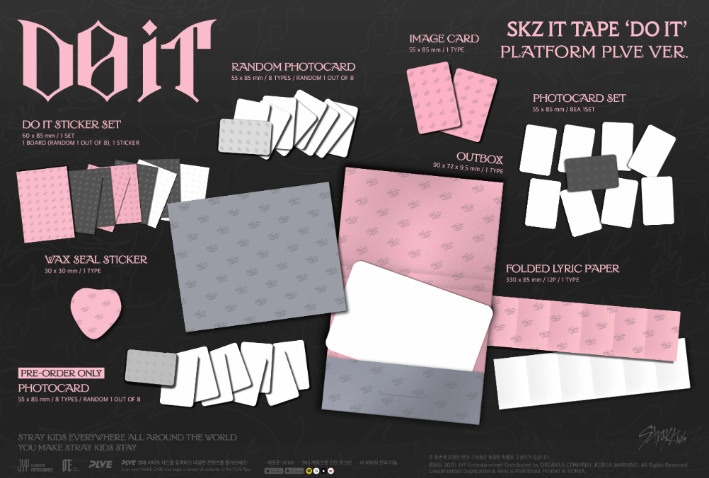[PRE ORDER] STRAY KIDS - DO IT (PLATFORM PLVE VER)