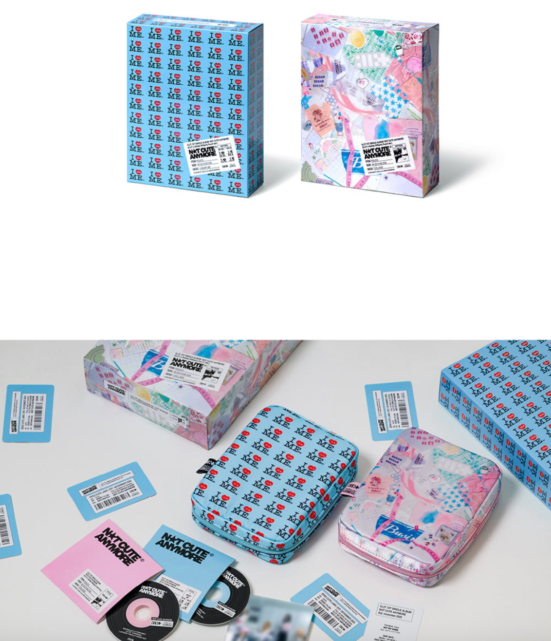 ILLIT - NOT CUTE ANYMORE (ILLIT x Ashley Williams Pouch Ver.)