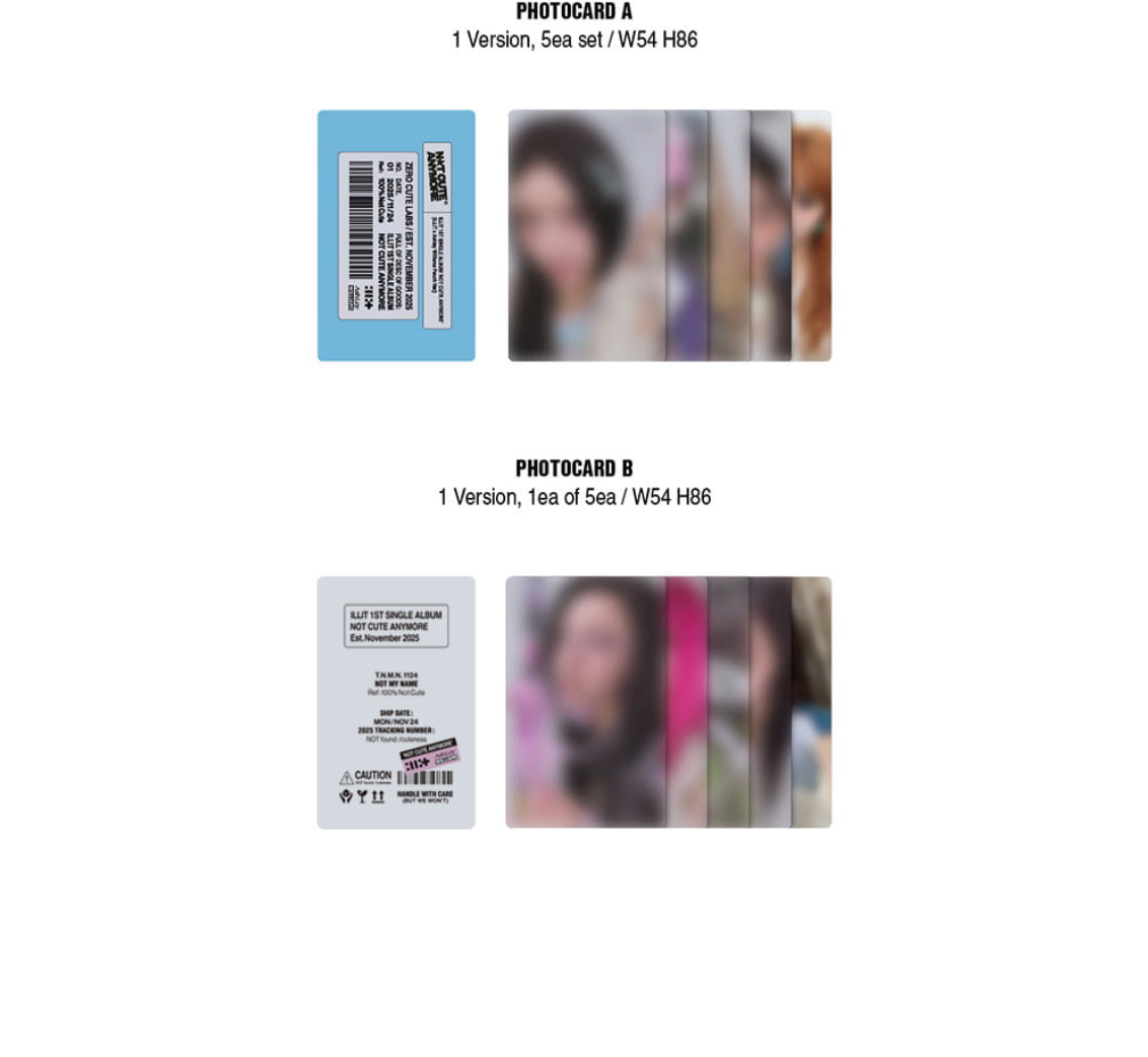 ILLIT - NOT CUTE ANYMORE (ILLIT x Ashley Williams Pouch Ver.)