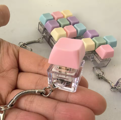 Keyring teclado de colores