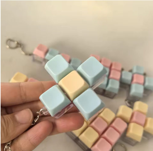 Keyring teclado de colores
