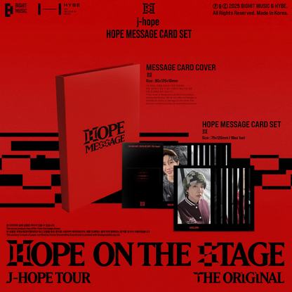 [PRE ORDER] J-HOPE - HOPE MESSAGE CARD SET