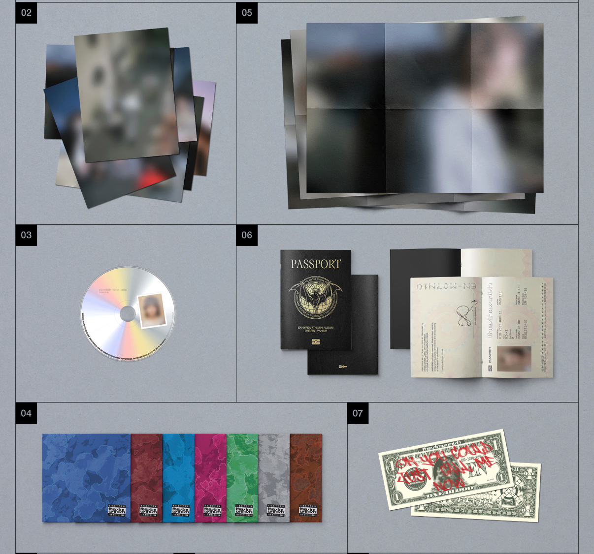 [PRE ORDER] ENHYPEN - THE SIN : VANISH (FUGITIVES VER)