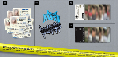 [PRE ORDER] ENHYPEN - THE SIN : VANISH (FUGITIVES VER)