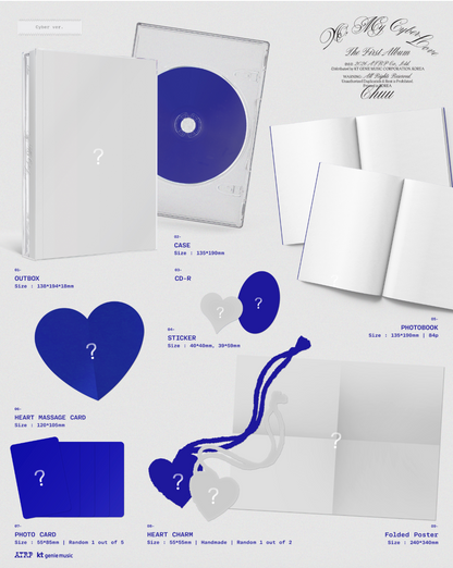 [PRE ORDER] CHUU - XO, MY CYBERLOVE (LOVE VER.)