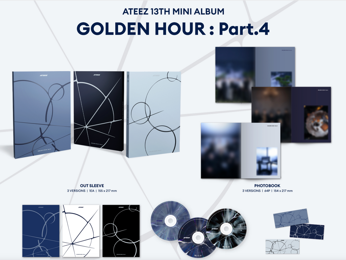 ATEEZ - GOLDEN HOUR : Part.4 (PHOTOBOOK)