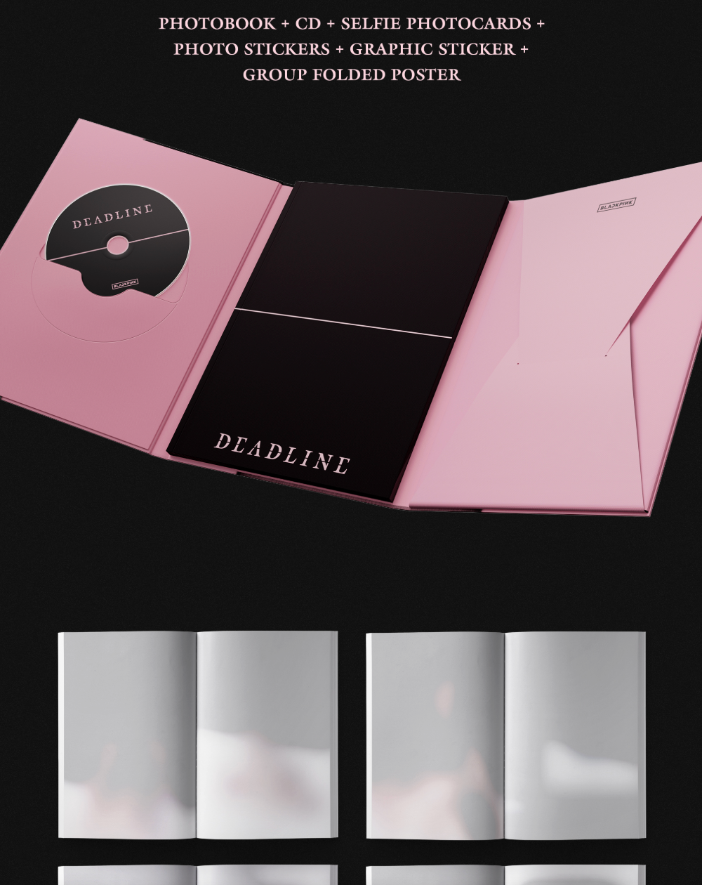 [PRE-ORDER] BLACKPINK - DEADLINE (PHOTOBOOK)