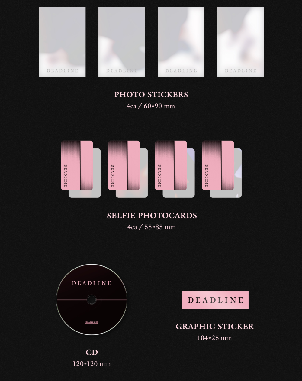 [PRE-ORDER] BLACKPINK - DEADLINE (PHOTOBOOK)