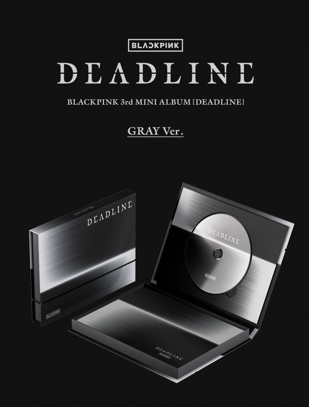[PRE-ORDER] BLACKPINK - DEADLINE (GRAY VER)