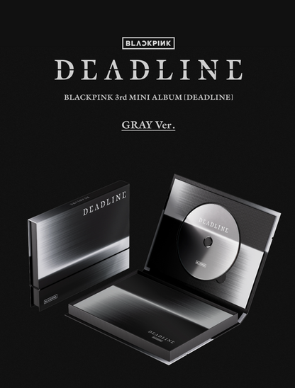 [PRE-ORDER] BLACKPINK - DEADLINE (GRAY VER)