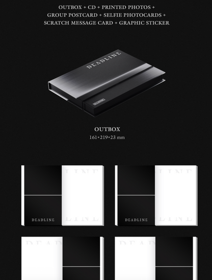 [PRE-ORDER] BLACKPINK - DEADLINE (GRAY VER)