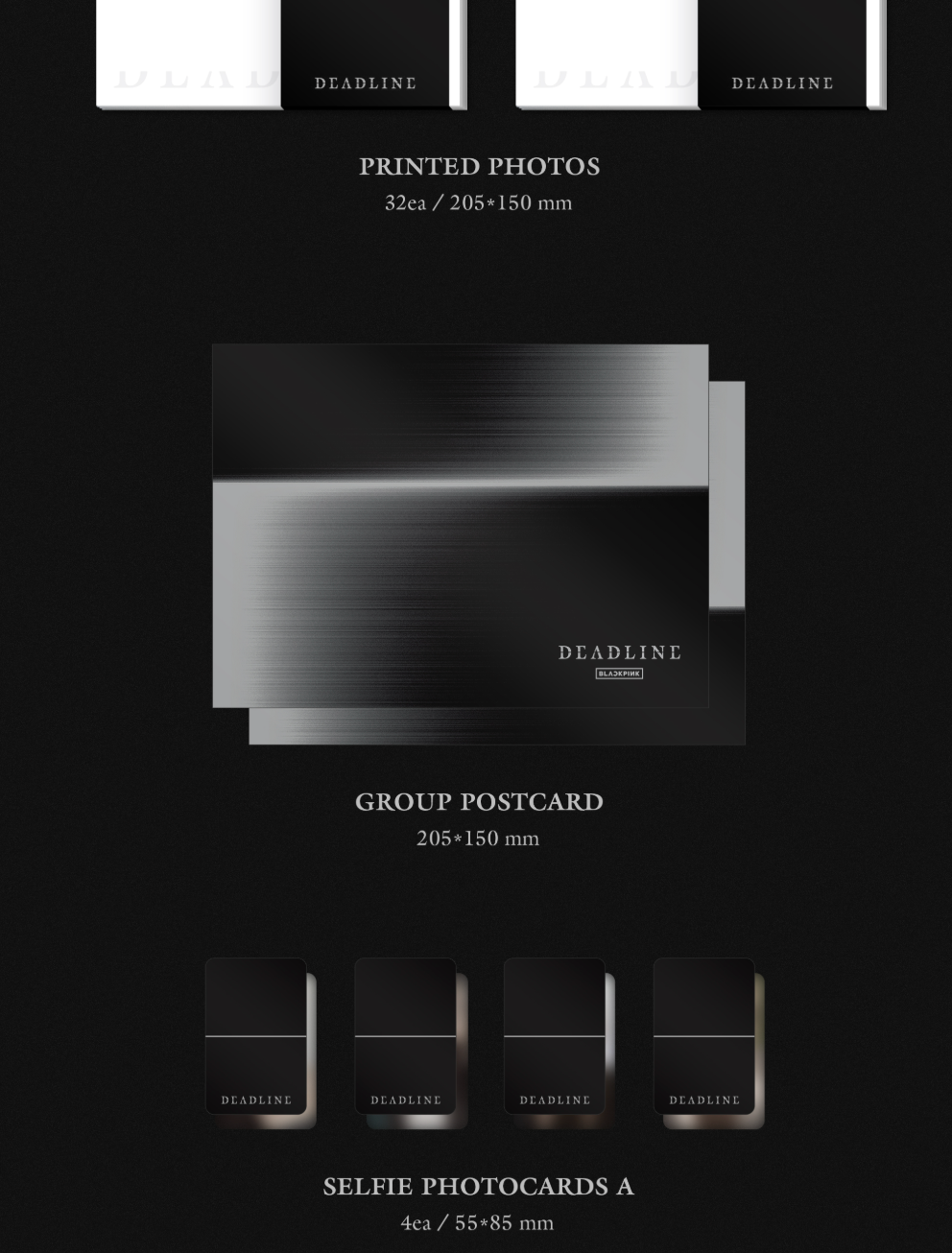 [PRE-ORDER] BLACKPINK - DEADLINE (GRAY VER)