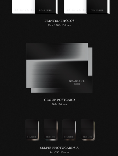 [PRE-ORDER] BLACKPINK - DEADLINE (GRAY VER)