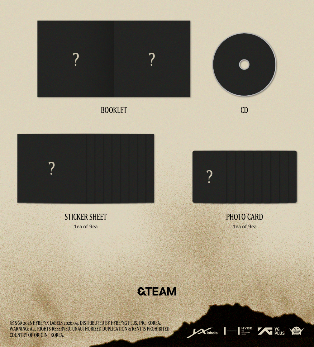 [PRE-ORDER] &TEAM - 『We on Fire』 STANDARD EDITION