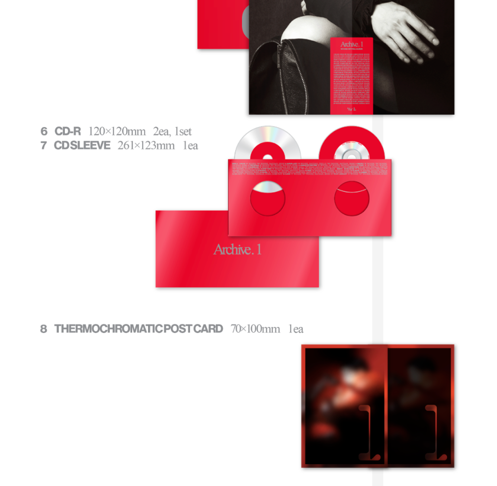 [PRE-ORDER] WOODZ - ARCHIVE.1 (Main Ver.)