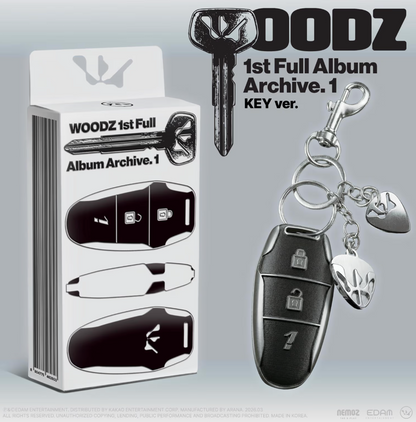 [PRE-ORDER] WOODZ -ARCHIVE.1 (Key Ver.) LIMITED EDITION