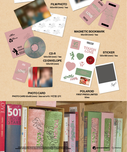 [PRE-ORDER] ONEW - TOUGH LOVE (BOOK Ver.)