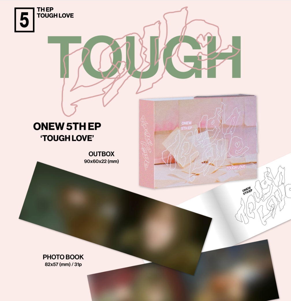 [PRE-ORDER] ONEW - TOUGH LOVE (POCKET BOOK Ver.)