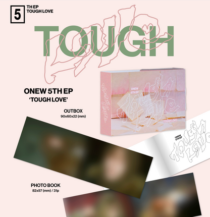 [PRE-ORDER] ONEW - TOUGH LOVE (POCKET BOOK Ver.)