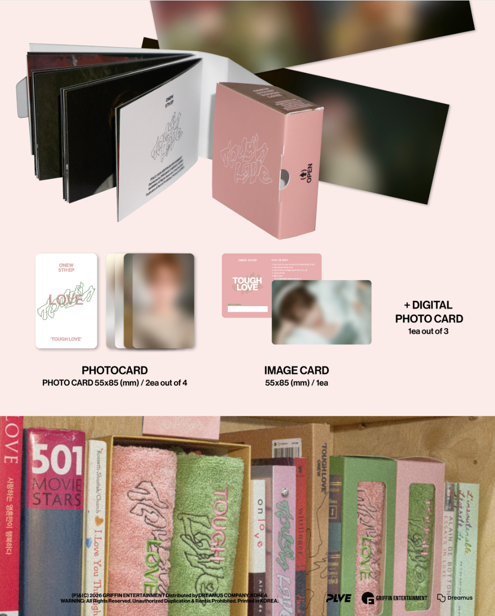 [PRE-ORDER] ONEW - TOUGH LOVE (POCKET BOOK Ver.)
