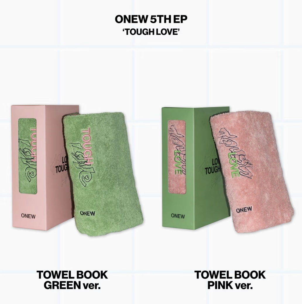 [PRE-ORDER] ONEW - TOUGH LOVE (TOWEL BOOK Ver.)