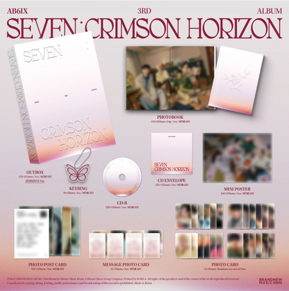 [PRE-ORDER] AB6IX -SEVEN : CRIMSON HORIZON (PHOTOBOOK VER.)