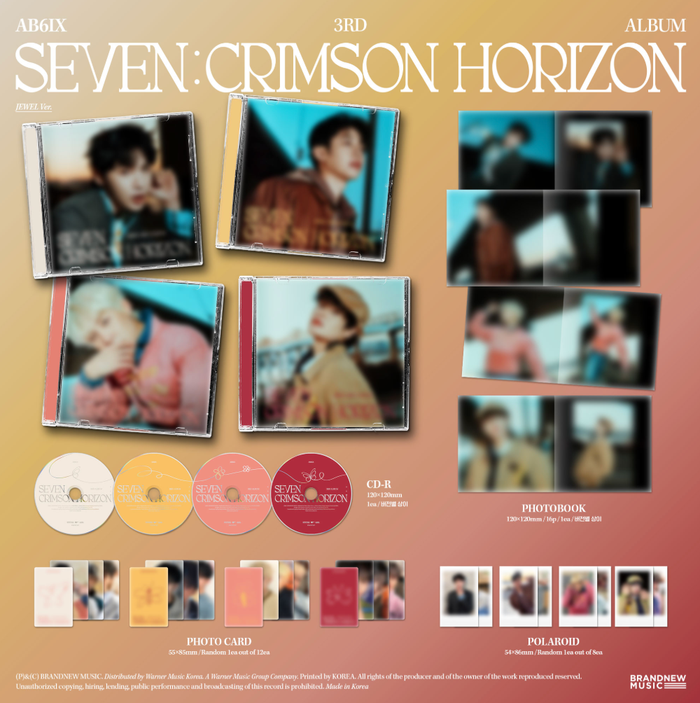 [PRE-ORDER] AB6IX -SEVEN : CRIMSON HORIZON (JEWEL VER.)