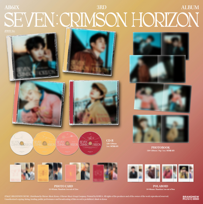 [PRE-ORDER] AB6IX -SEVEN : CRIMSON HORIZON (JEWEL VER.)