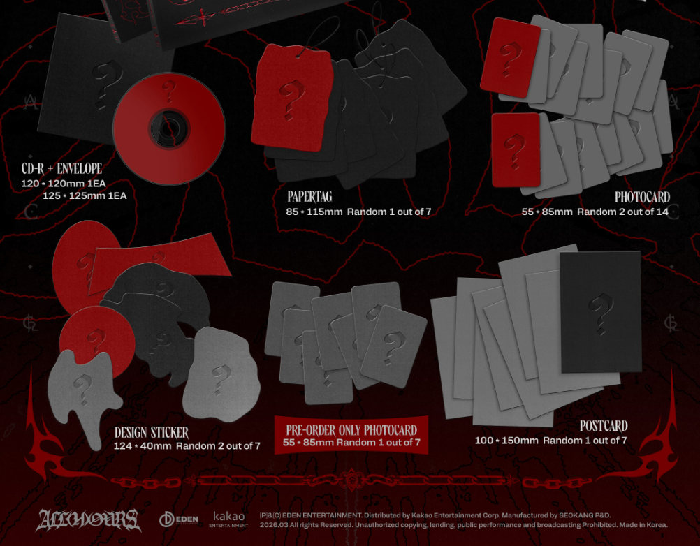 [PRE-ORDER] ALL(H)OURS - NO DOUBT (PHOTOBOOK VER)