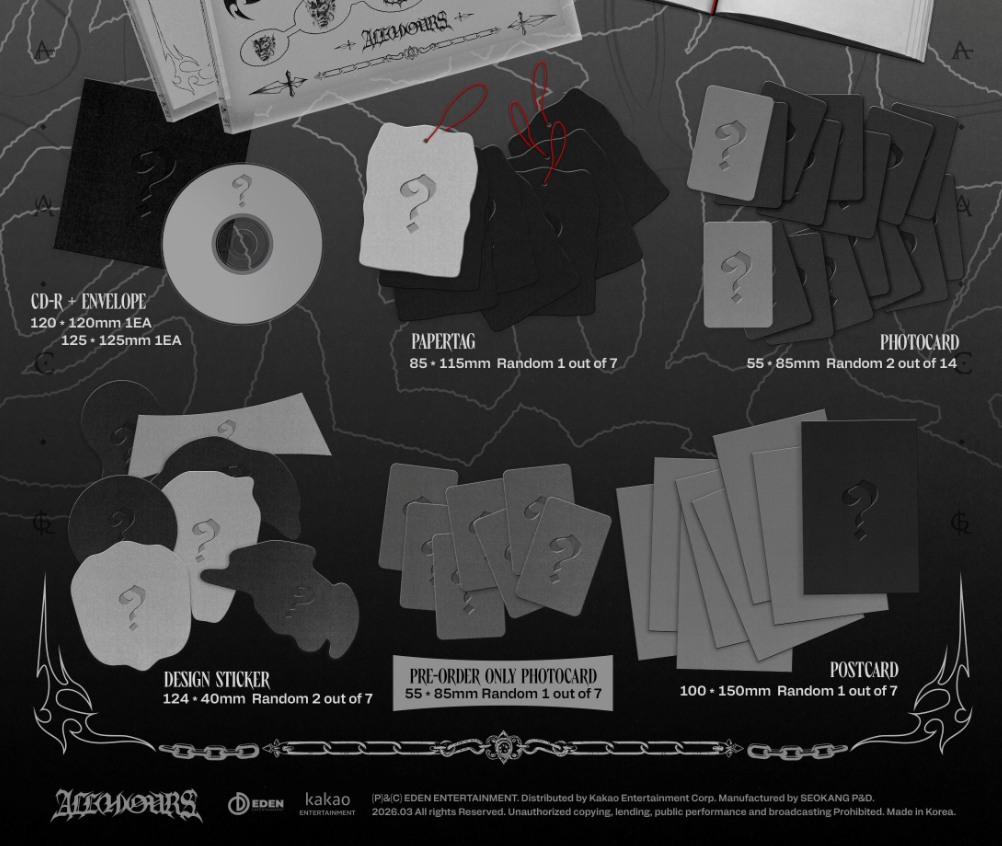 [PRE-ORDER] ALL(H)OURS - NO DOUBT (PHOTOBOOK VER)