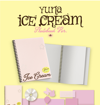 [PRE-ORDER] YUNA (ITZY) - ICE CREAM (PHOTOBOOK VER)