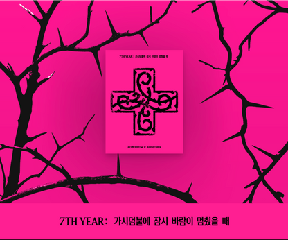 [PRE-ORDER] TXT - 7TH YEAR: 가시덤불에 잠시 바람이 멈췄을 때(PPULBATU Ver.)(Weverse Albums ver.)