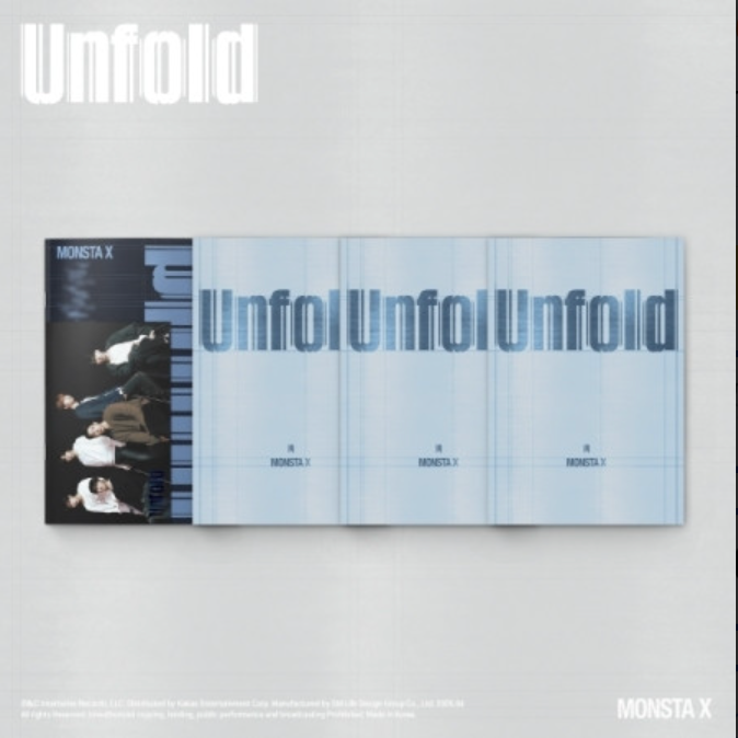 [PRE-ORDER] MONSTA X - UNFOLD (DIGIPACK VER/AMERICA)