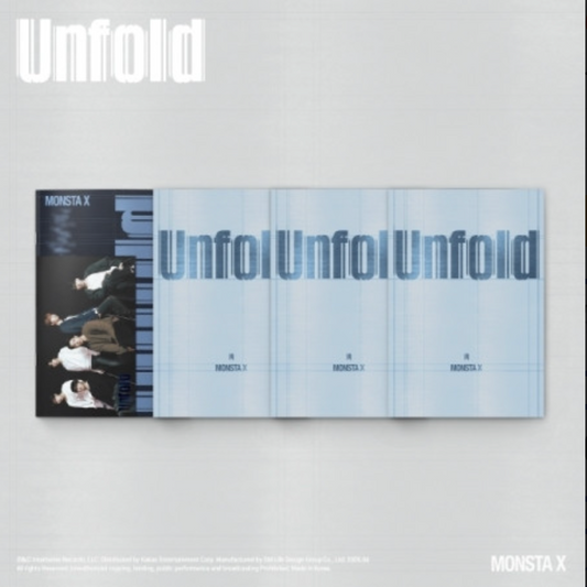 [PRE-ORDER] MONSTA X - UNFOLD (DIGIPACK VER/AMERICA)