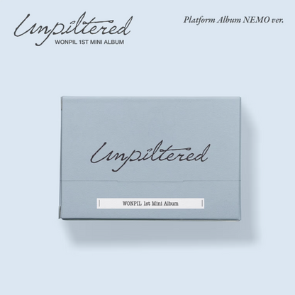 [PRE-ORDER] WONPIL (DAY6) - UNPILTERED (PLATFORM VER)
