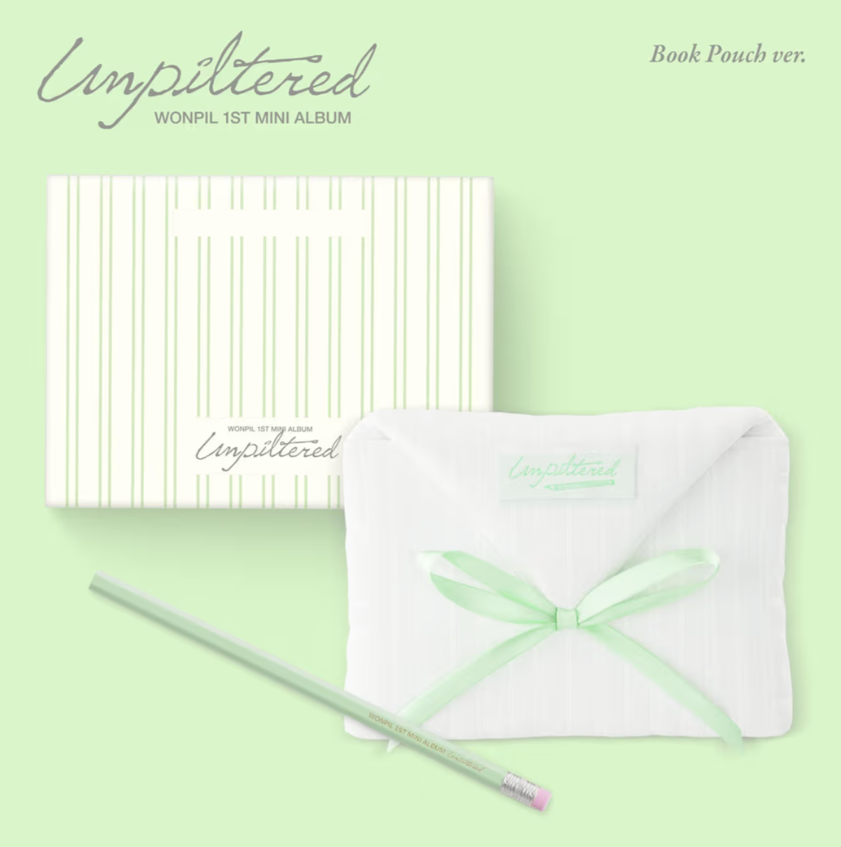 [PRE-ORDER] WONPIL (DAY6) - UNPILTERED (BOOK POUCH)