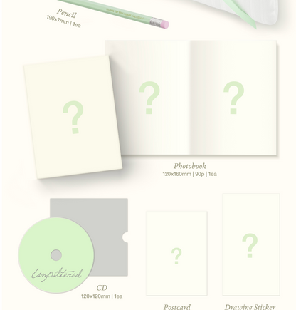 [PRE-ORDER] WONPIL (DAY6) - UNPILTERED (BOOK POUCH)