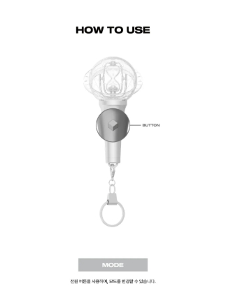 [PRE-ORDER] ATEEZ - KEYRING LIGHTSTICK VER.3