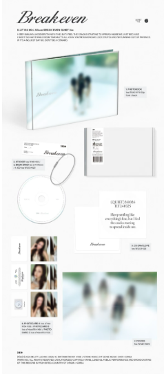 [PRE-ORDER ] ILLIT [BREAK EVEN] Standar Ver.