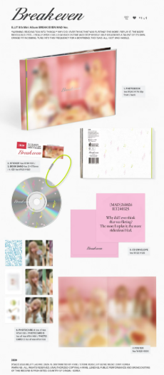 [PRE-ORDER ] ILLIT [BREAK EVEN] Standar Ver.
