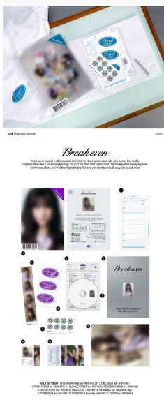 [PRE-ORDER ] ILLIT [BREAK EVEN] Standar Ver.