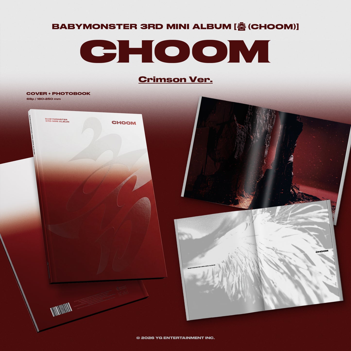 [PRE-ORDER] BABYMONSTER 3rd MINI ALBUM- [춤 (CHOOM)]