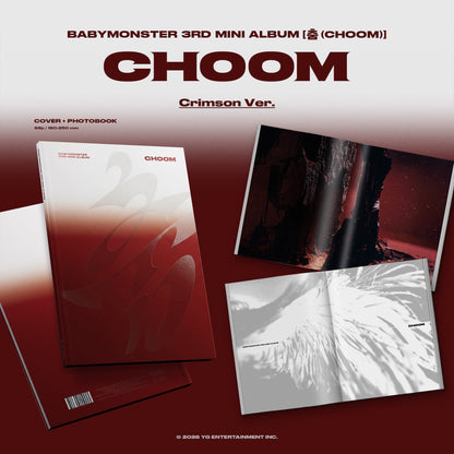 [PRE-ORDER] BABYMONSTER 3rd MINI ALBUM- [춤 (CHOOM)]